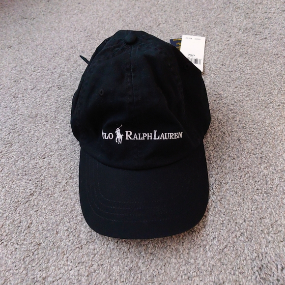 Polo Ralph Lauren Cotton Twill Ball Cap Black - Picture 11 of 13